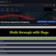 Runtime Detection Evasion