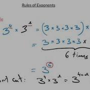 Rules Of Exponents Product Rule