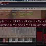 VSL Synchron With TouchOSC