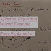 Dijkstra Algorithm Simple Explanation Part 1 How To Calculate The Shortest Optimum Solution