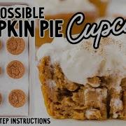 Impossible Pumpkin Pie Cupcakes