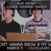 Don T Wanna Know By Maroon 5 And My Way By Calvin Harris Alex Aiono Mashup Ft Conor Maynard