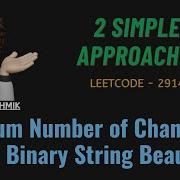 Minimum Number Of Changes To Make Binary String Beautiful 2 Ways Leetcode 2914 CodestorywithMIK