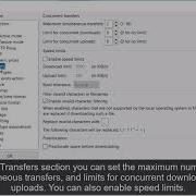 Filezilla Configuring Settings
