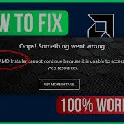 AMD ERROR 195 FIXED Fix Error 195 Amd Installer Cannot Continue