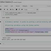 Python Basics String Manipulation Concatenation Format Slicing Replace Strip Split Functions