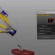 Auto 3 Modules Piston Rig Script Maya