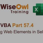 Excel VBA Introduction Part 57 4 Finding Web Elements In Selenium