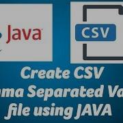 Create CSV File Using Java