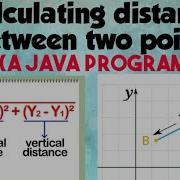 Вычисление расстояния между двумя точками с использованием класса Math программа на Java фу