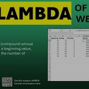 LAMBDA Of The Week L CAGR 6 5 2026 FREE WORKBOOK