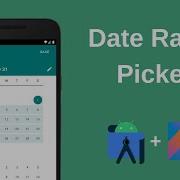 Date Range Picker Android Material Design Kotlin