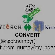 Pytorch Convert Torch Tensor To Numpy Ndarray And Numpy Array To Tensor