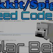 Minecraft Bukkit Spigot Polar Bear Pet Speed Code