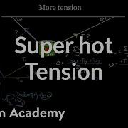 Super Hot Tension Forces And Newton S Laws Of Motion Physics Khan Academy