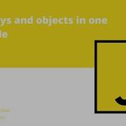 JavaScript Tutorial 13 Arrays And Objects In One Example