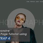 Responsive Landing Page Using Bootstrap Part 3