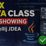 Java Class Option Not Showing In IntelliJ IDEA Quick Fix