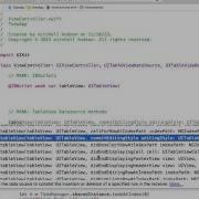 2 Xcode 7 TodoApp Setup TableView