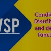 RVSP L18 Condtional Density Function Conditional Distribution Function Properties