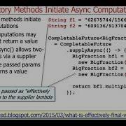 Advanced Java CompletableFuture Features Introducing Factory Methods