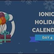 Ionic Holiday Calendar Day 4 Visual Studio Code Extensions