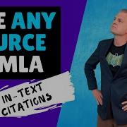 Как цитировать ЛЮБОЙ источник в формате MLA цитирование в тексте