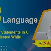 Control Statements In C Nested While C Language Tutorial