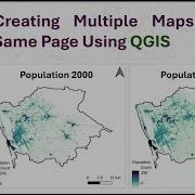 Как добавить несколько карт на одну страницу Учебное пособие по QGIS