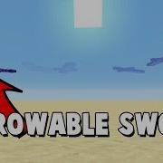 I Made Throw Able Swords In Minecraft 1 14 Minecraft Datapacks