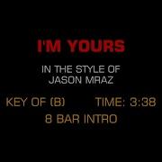Jason Mraz I M Yours Karaoke