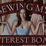Sewing My Pinterest Board Into A Dreamy Spring Wardrobe