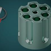 MagicaCSG Modeling A Gun Cylinder