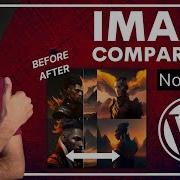 Image Comparison Slider Before After Images Wordpress Free HTML No Plugins No Codepen