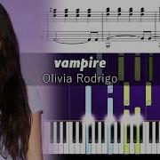 Olivia Rodrigo Vampire Accurate Piano Tutorial With Sheet Music