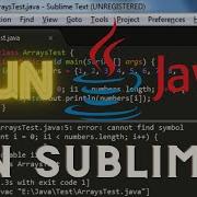 How To Run Java In Sublime Text On Mac OS 2021