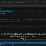 VB NET 2019 How To Move Custom Bordless Form Easy Code