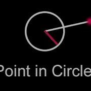 Point Inside Circle Collision Test