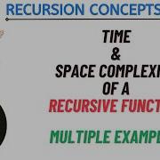 Time Complexity Space Complexity Examples Recursion Concepts And Questions Video 4