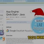 2026 App Engine Qwik Start Java Qwiklabs GSP068 With Explanation