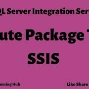 Execute Package Task SQL Server Integration Services