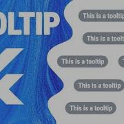 Flutter Tooltip Widget
