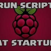 Raspberry Pi Run A Script At Startup With Detachable Console