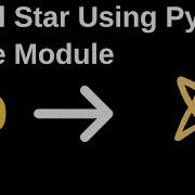 Making A Spiral Star Using Python Turtle
