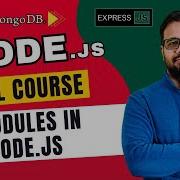 NodeJS Tutorial In Hindi 6 Built In Local Third Party Modules