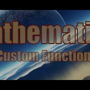 Mathematica Custom Functions