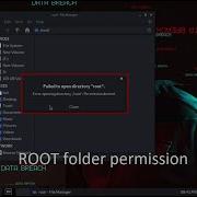 Kali Linux Solve Root Folder Permission Denied File Access In Kali Root Permission Kali Linux