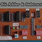 4 Bit Adder And Subtractor Circuit Design Implementation