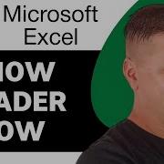 How To Show Header Row In Microsoft Excel Sheet Excel Tutorial 2026