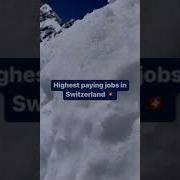 Highest Paying Job In Switzerland Shortsvideo
